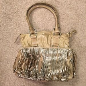 Katherine Kwei leather hobo fringe bag